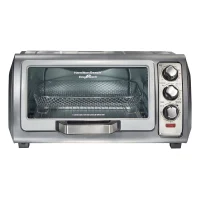 A convection toaster oven
